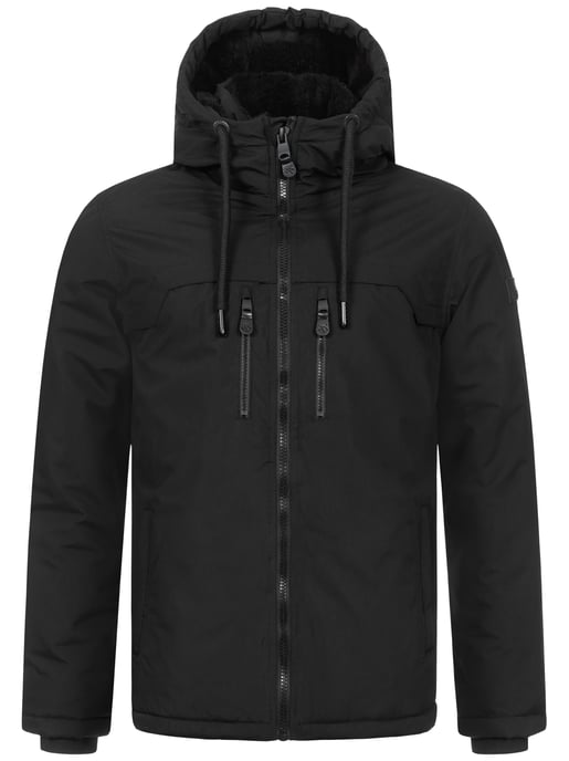 Alessandro Salvarini heren winterjas AS-332 met teddyvoering en capuchon - Image 2