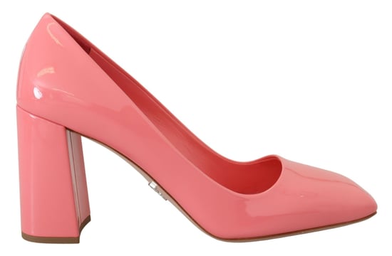 Patenten Leren Blokhak Pumps - Image 1