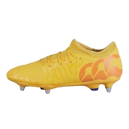 Canterbury Heren Speed Infinite Team 2025 Soft Ground Rugbyschoenen (Geel/oranje) - Image 2