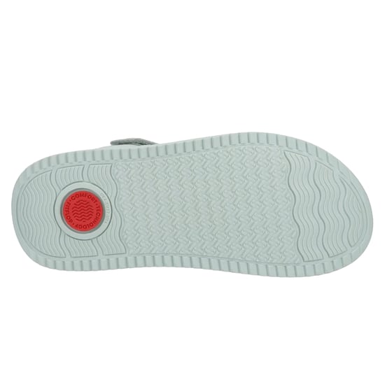 FitFlop Dames/Dames Surff Leren Detailing Rugband Sandalen (Salieborstel groen) - Image 5
