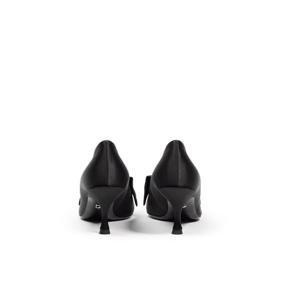 Bogen Pumps Zwart Satijn Cr1176aw428 - Image 3