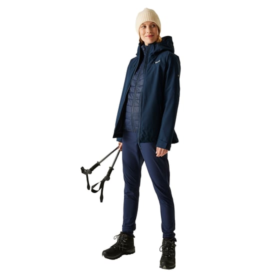 Regatta Dames/Dames Wentwood 3 in 1 Jas (Marine) - Image 5