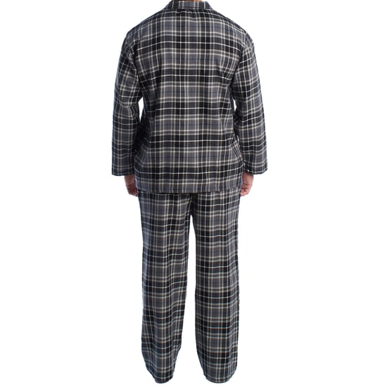 Katoenen herenpyjama met lange mouwen KLP7 - Image 4
