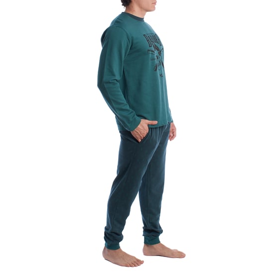 Heren winterpyjama van pluche katoen KLP6 - Image 3
