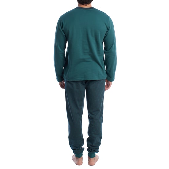 Heren winterpyjama van pluche katoen KLP6 - Image 4
