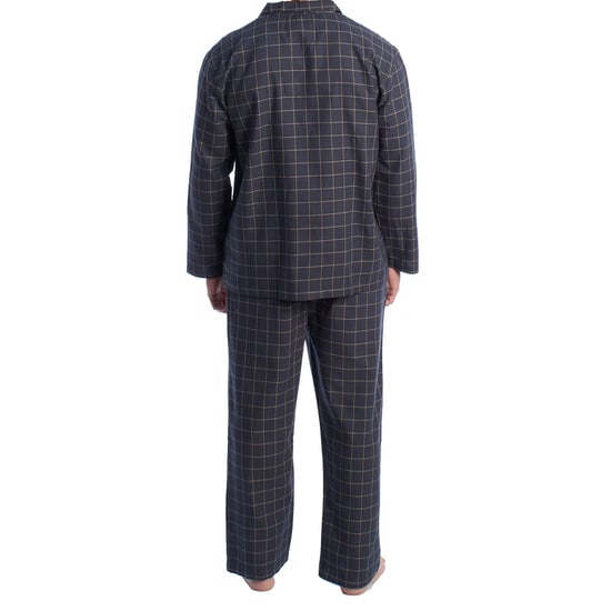 Katoenen herenpyjama met lange mouwen KLP7 - Image 4