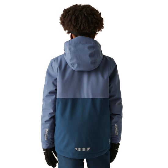 Dare 2B Kinder/Kids Send It! Ski jas (Blauw Indigo/Moonlight Denim) - Image 4