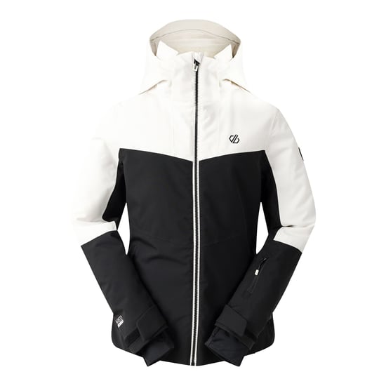 Dare 2B Dames/Dames Iced Waterdichte Ski jas (Reiger Wit/Zwart) - Image 1
