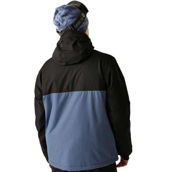 Dare 2B Heren Freeride II Colour Block Overhead Ski jas (Blauw Indigo) - Image 4
