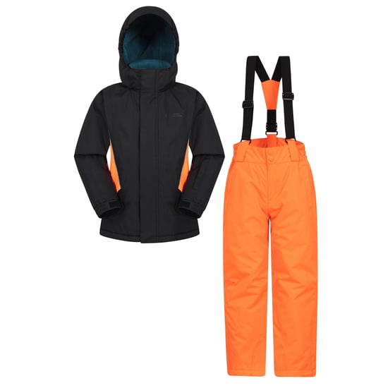 Mountain Warehouse Set kinder/kinder ski-jas & -broek (Oranje) - Image 1