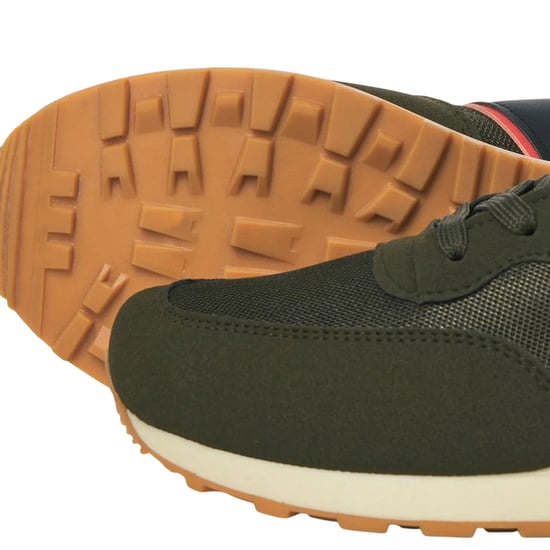Jack And Jones Heren Spirit Runner Trainers (Olijfnacht) - Image 4