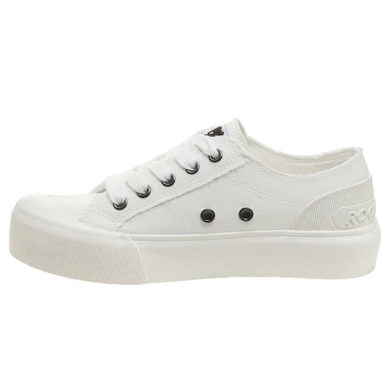 Rocket Dog Dames/Dames Jazzin Plus Trainers (Wit) - Image 3