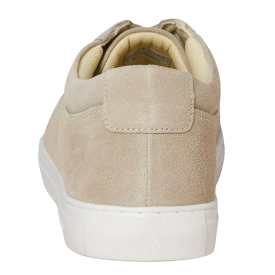 Jack And Jones Heren Galaxy Suede Trainers (Taupe) - Image 3