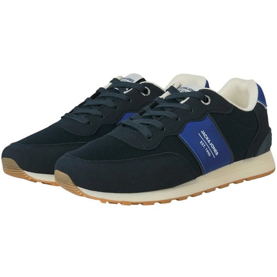 Jack And Jones Heren Spirit Runner Trainers (Middeleeuws Blauw) - Image 1