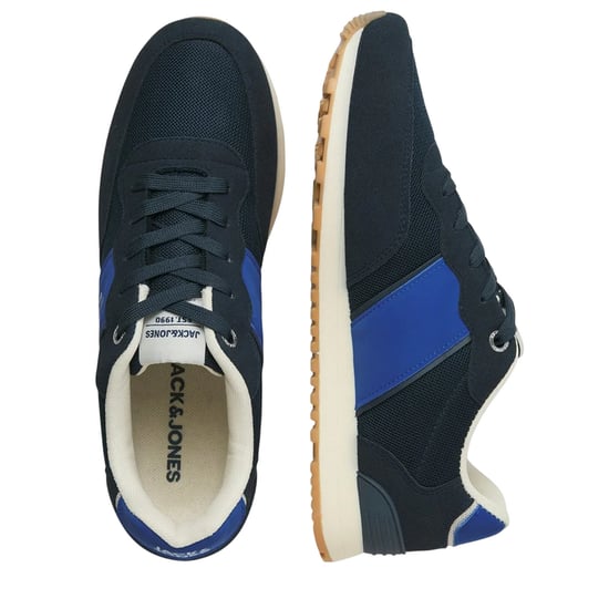 Jack And Jones Heren Spirit Runner Trainers (Middeleeuws Blauw) - Image 4