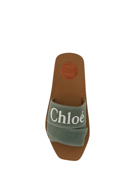 Woody Slides Casual Canvas Platte Sandalen - Image 4