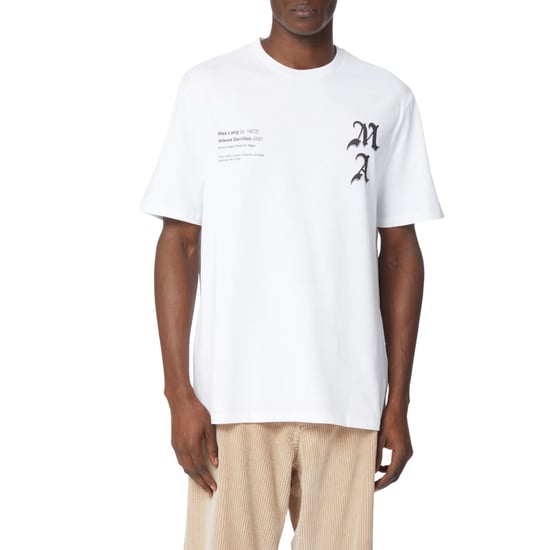 Amiri Wes Lang Checker Skull Tee Wit - Image 3