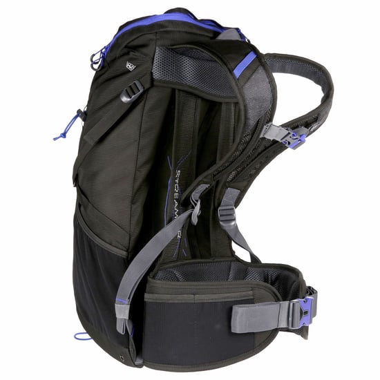 Regatta Blackfell III 25L Rugzak (Zwart/Surfspray Blauw) - Image 2