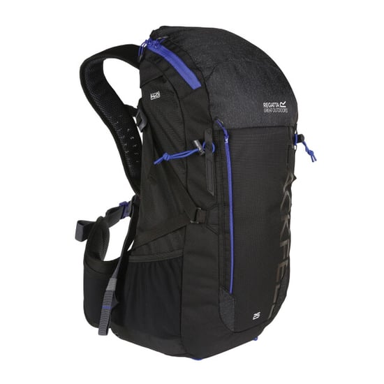 Regatta Blackfell III 25L Rugzak (Zwart/Surfspray Blauw) - Image 3