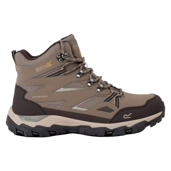Regatta Dames/Dames Holcombe III Wandelschoenen (Walnoot/Witte peper) - Image 1
