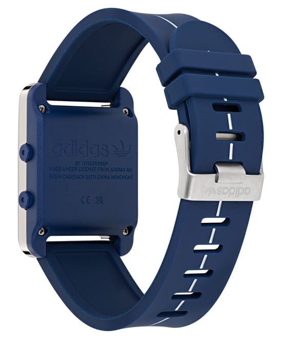 Adidas Originals Retro Pop Drie Unisex Blauw Horloge AOST25533 - Image 3