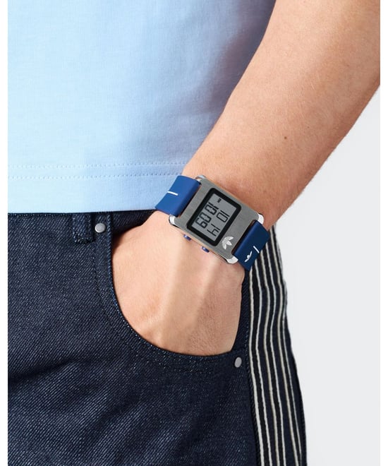 Adidas Originals Retro Pop Drie Unisex Blauw Horloge AOST25533 - Image 4