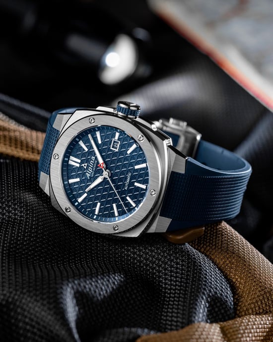 Alpina Alpiner Extreme Heren Horloge Blauw AL-525N4AE6 - Image 3