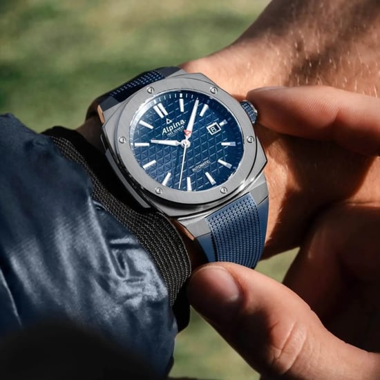 Alpina Alpiner Extreme Heren Horloge Blauw AL-525N4AE6 - Image 4