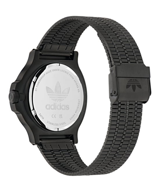 Adidas Originals Expression Three Unisex Zwarte Horloge AOFH25504 - Image 3