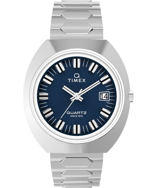 Timex Time Machine Reissue Heren Horloge Zilverkleurig TW2Y33100 - Image 1