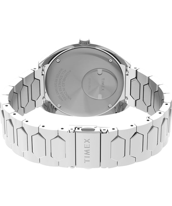 Timex Time Machine Reissue Heren Horloge Zilverkleurig TW2Y33100 - Image 4
