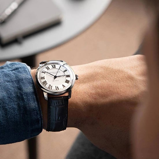 Frédérique Constant Classics Premiere Heren Horloge Blauw FC-301MPWD3B6 - Image 3