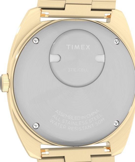 Timex Q Timex Q Vintage-inspired Heren Horloge Goudkleurig TW2Y34400 - Image 3