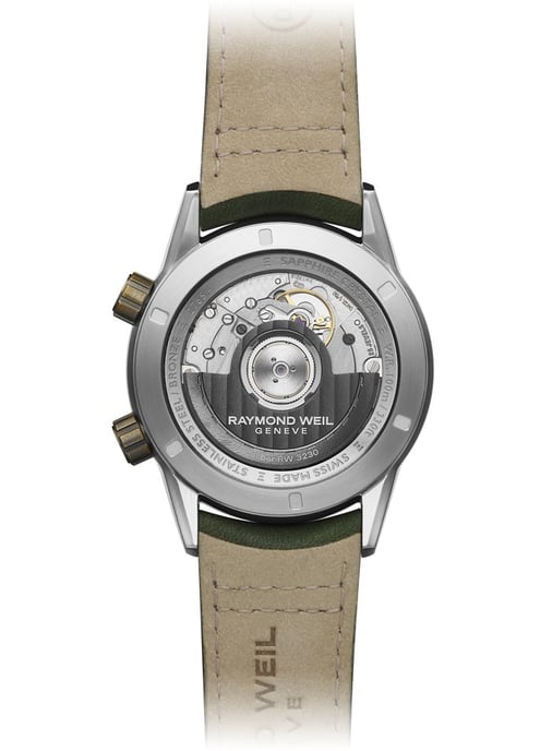 Raymond Weil Freelancer Heren Horloge Groen 2765-SBC-52001 - Image 2
