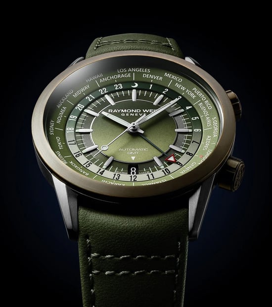 Raymond Weil Freelancer Heren Horloge Groen 2765-SBC-52001 - Image 5