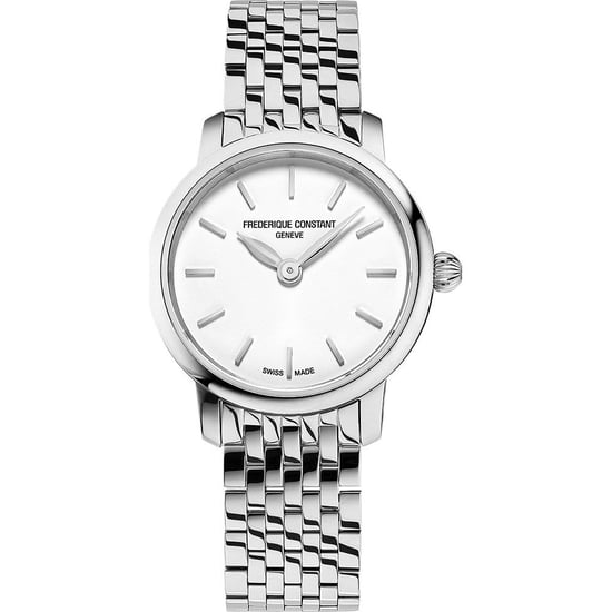 Frédérique Constant Slimline Mini Dames Horloge Zilverkleurig FC-200S6B - Image 1