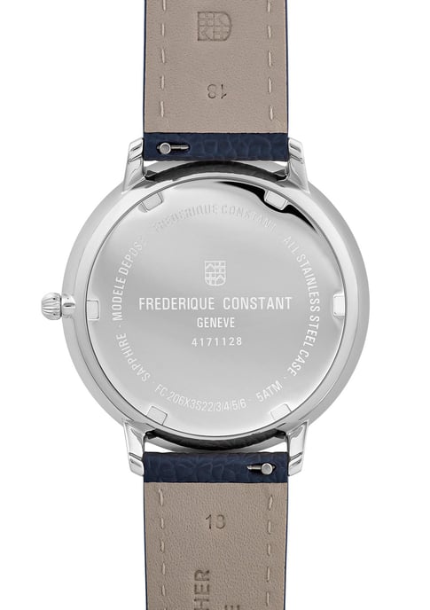 Frédérique Constant Classic Moonphase Heren Horloge Blauw FC-206RS3S6 - Image 2