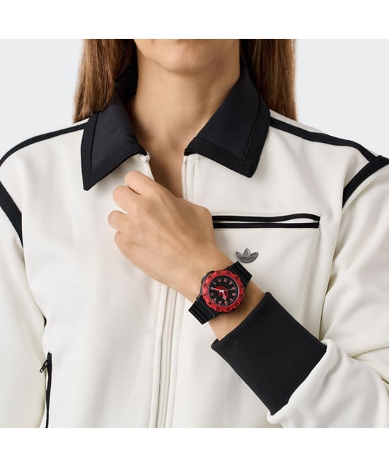 Adidas Originals Discoverer Twee Unisex Zwarte Horloge AOSY25514 - Image 5