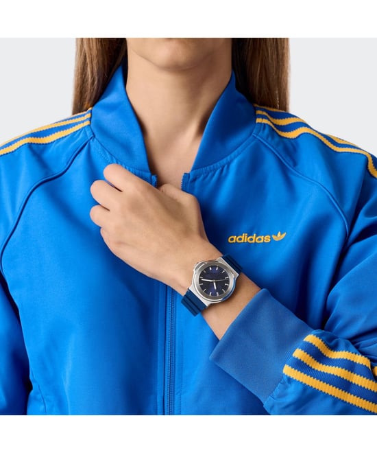 Adidas Originals Expression Drie Unisex Blauw Horloge AOFH25502 - Image 4