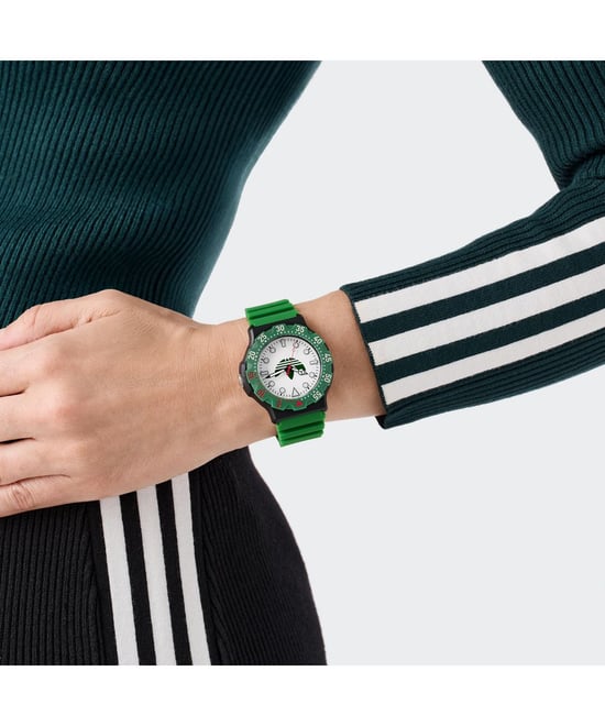 Adidas Originals Discoverer Two Unisex Groene Horloge AOSY25512 - Image 5