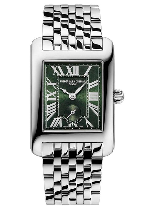 Frédérique Constant Carrée Dames Horloge Zilverkleurig FC-235GR2C6B - Image 1