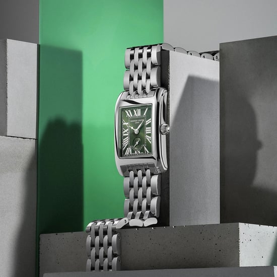 Frédérique Constant Carrée Dames Horloge Zilverkleurig FC-235GR2C6B - Image 4