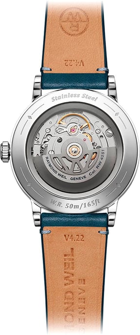 Raymond Weil Millesime Heren Horloge Blauw 2930-STC-50011 - Image 3