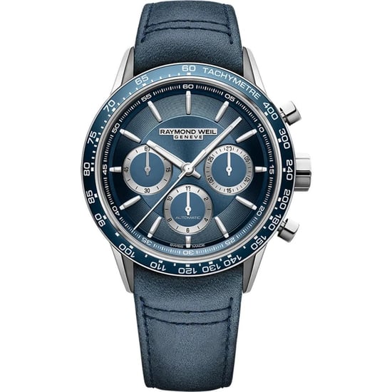 Raymond Weil Freelancer Heren Horloge Blauw 7741-SC3-50021 - Image 1