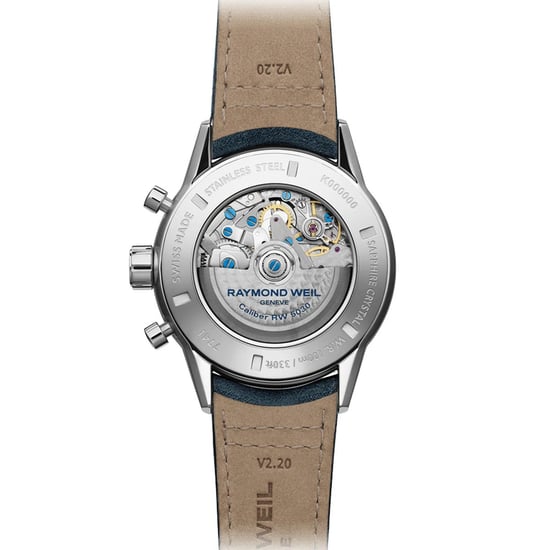 Raymond Weil Freelancer Heren Horloge Blauw 7741-SC3-50021 - Image 3
