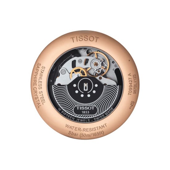 Tissot Chemin Des Tourelles Heren Horloge Bruin T0994273603800 - Image 3