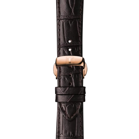 Tissot Chemin Des Tourelles Heren Horloge Bruin T0994273603800 - Image 4