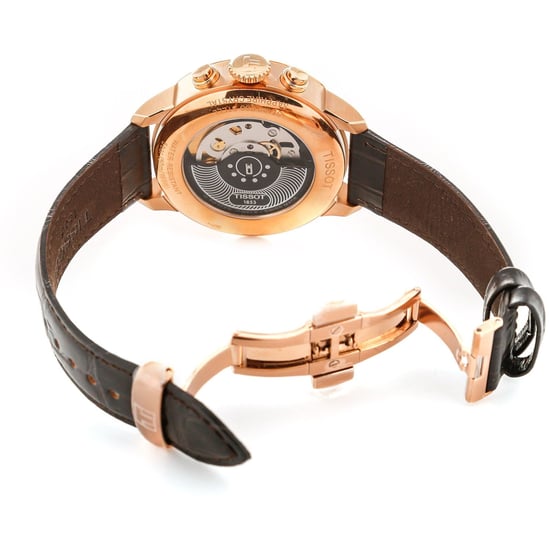 Tissot Chemin Des Tourelles Heren Horloge Bruin T0994273603800 - Image 5