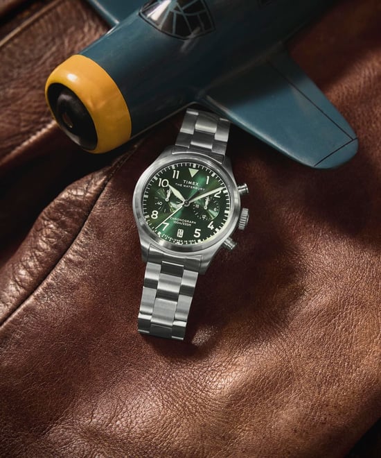 Timex Waterbury Ace Heren Horloge Zilverkleurig TW2Y19100 - Image 6