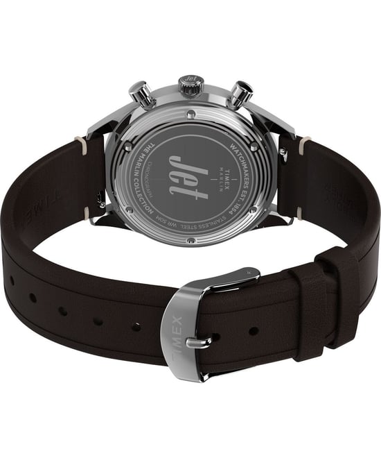 Timex Marlin Jet Heren Horloge Bruin TW2Y24700 - Image 3